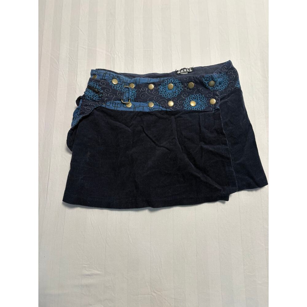 Saxi Corduroy Mini Skirt with Utility Pocket XS